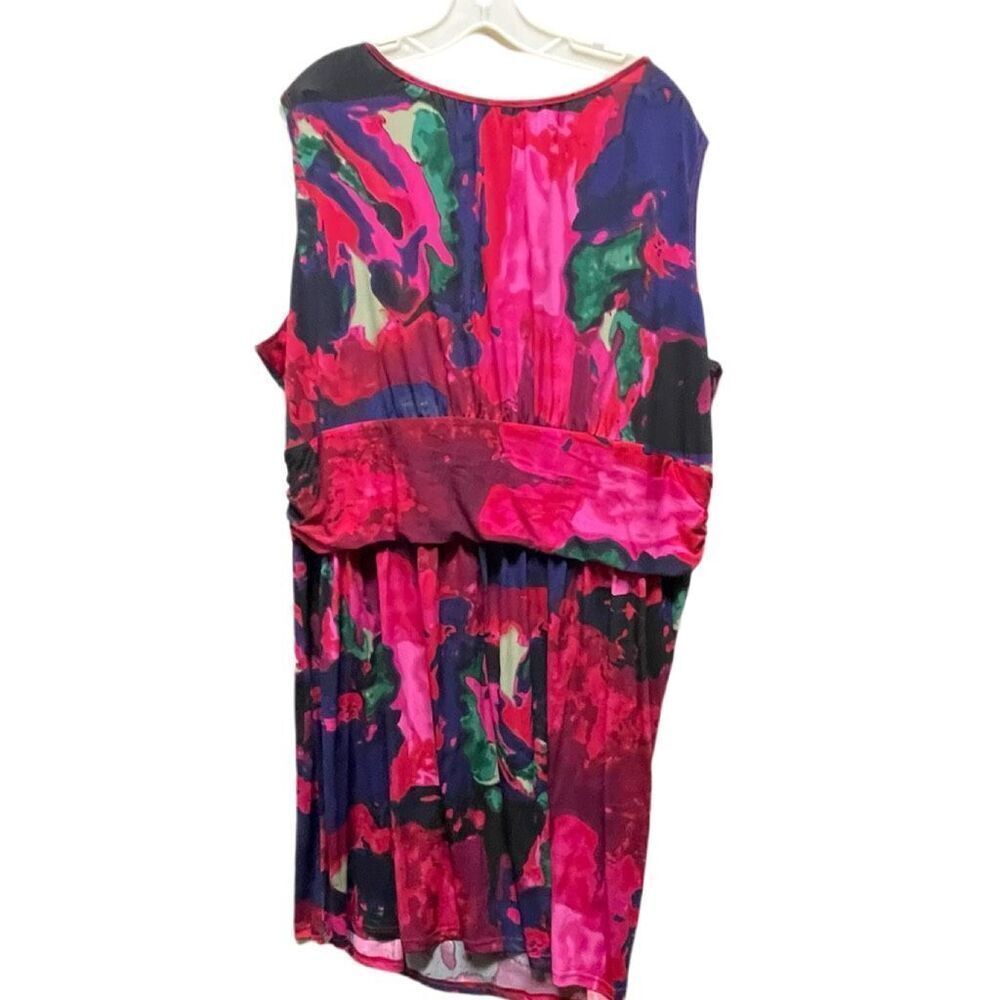 NWT Lane Bryant size 26 abstract print dress. - Picture 2 of 6